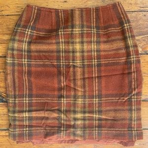 Talbots plaid skirt!